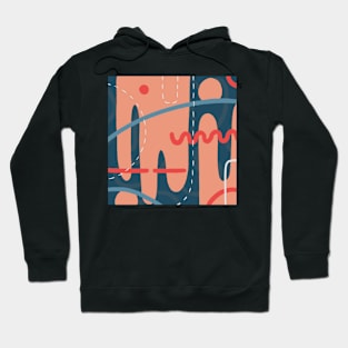 Abstract Lines #39 Hoodie